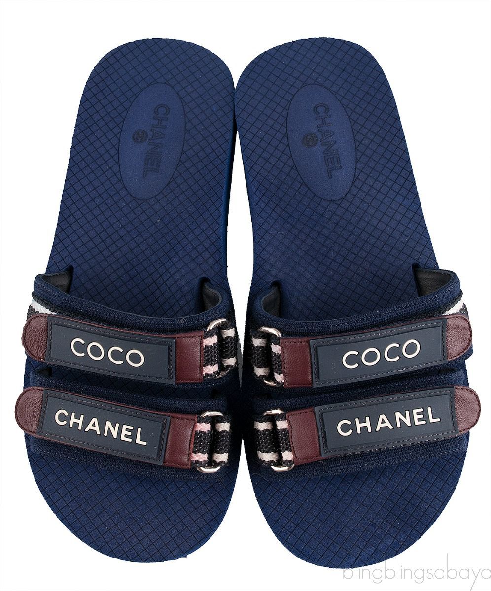 Chanel Coco Chanel Flat Rubber Slides - Buy & Consign Authentic Pre-Owned  Luxury Goods
